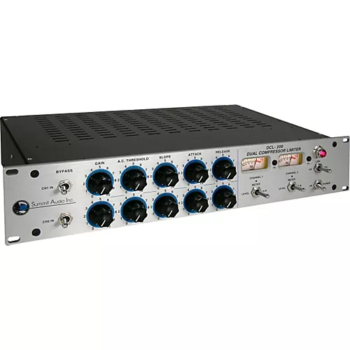 Summit Audio DCL-200 Dual-Channel Compressor/Limiter - musicians--Friend