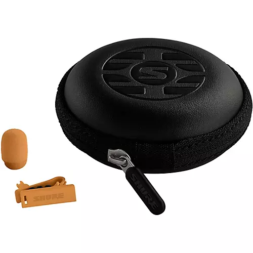 Shure UL4 UniPlex Cardioid Subminiature 3 Pin Lavalier Microphone Cocoa - musicians--Friend