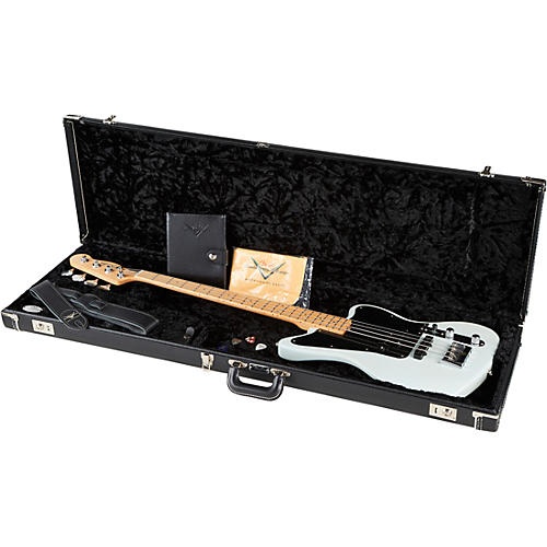 Fender Custom Shop Masterbuilt Jason Smith Offset Telecaster Bass Lush Closet Classic Faded Aged Sonic Blue - musicians--Friend