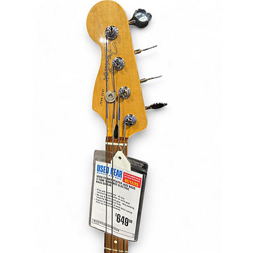 Used Fender Player Jazz Bass 3 Tone Sunburst Electric Bass Guitar 3 Tone Sunburst - musicians--Friend