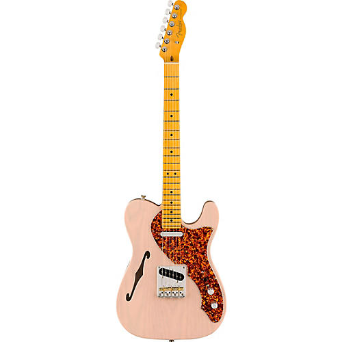 Fender American Professional II Telecaster Thinline Limited-Edition Electric Guitar Transparent Shell Pink - musicians--Friend