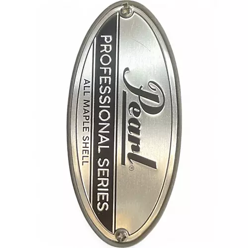 Used Pearl 3 Piece MAPLE PROFFESSIONAL Black Drum Kit Black - musicians--Friend