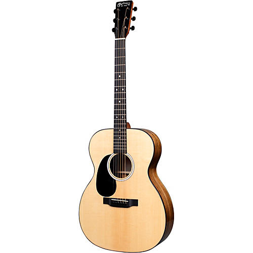 Martin 000-12EL Road Series Koa Fine Veneer Auditorium Left-Handed Acoustic-Electric Guitar Natural - musicians--Friend