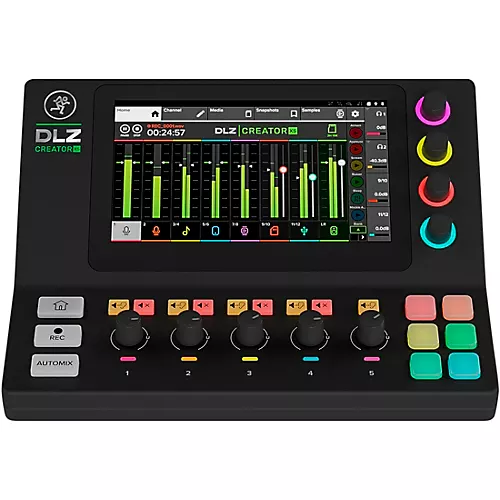 Mackie DLZ Creator XS Compact Adaptive Digital Mixer for Podcasting and Streaming - musicians--Friend