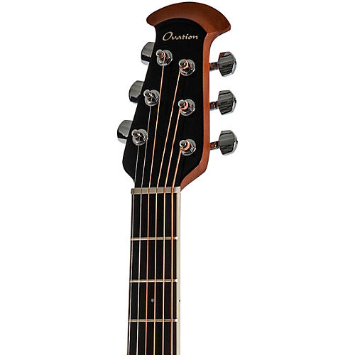 Ovation CS24L-5G Celebrity Series Traditional Mid-Depth Left-Handed Acoustic-Electric Guitar Black - musicians--Friend