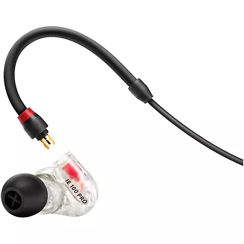 Sennheiser IE 100 Pro Wireless In-Ear Monitoring Headphones with Bluetooth Connector Clear - musicians--Friend