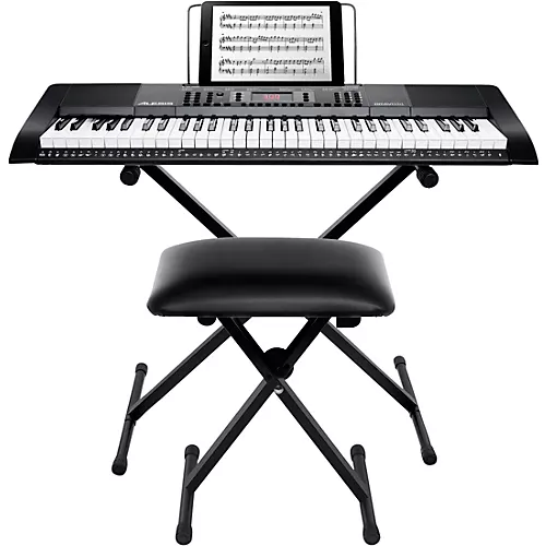 Alesis Bravo 61 MK3 61-Key Keyboard With Stand and Bench - musicians--Friend