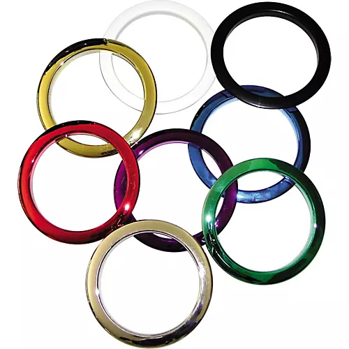 Bass Drum O's Bass Drum O Port Ring 4 in. Blue - musicians--Friend