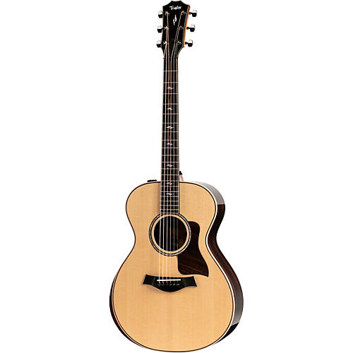 Taylor 812e V-Class Grand Concert Acoustic-Electric Guitar Natural - musicians--Friend