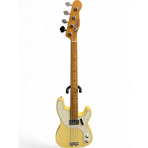 Used Fender Vintera II '70S Telecaster Bass Vintage White Electric Bass Guitar Vintage White - musicians--Friend
