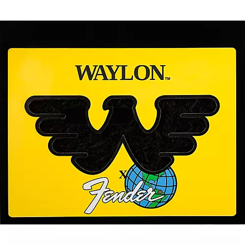 Fender Waylon Jennings Pickguard White - musicians--Friend