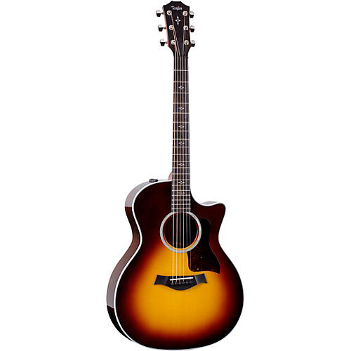 Taylor 414ce Grand Auditorium Acoustic-Electric Guitar Tobacco Sunburst - musicians--Friend