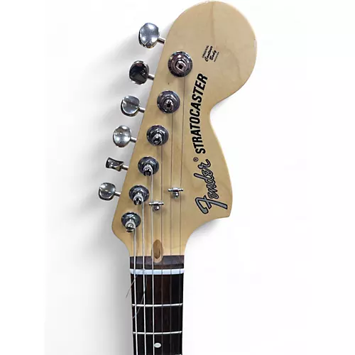 Used Fender American Performer Stratocaster HSS AUBERGINE Solid Body Electric Guitar AUBERGINE - musicians--Friend