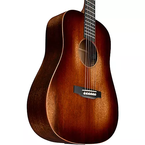 Martin D Jr E StreetMaster Dreadnought Acoustic-Electric Guitar Dark Mahogany - musicians--Friend