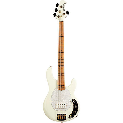Ernie Ball Music Man Stingray Special 4 H Limited-Edition Roasted Maple Fingerboard Electric Bass Black - musicians--Friend