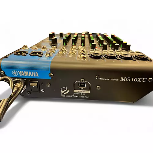 Used Yamaha MG10XU 10 Channel Mixer with Effects Unpowered Mixer - musicians--Friend