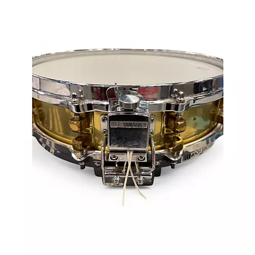 Used Yamaha 14in SD493 Brass Drum Brass 33 - musicians--Friend