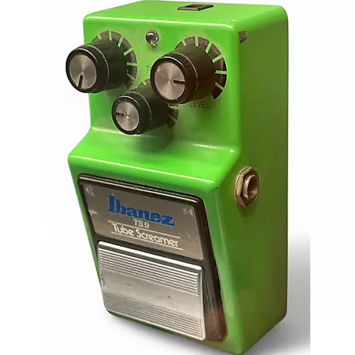 Used Ibanez TS9 Tube Screamer Distortion Effect Pedal - musicians--Friend