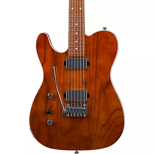 Schecter Guitar Research PT Van Nuys Left-Handed Electric Guitar Gloss Natural Ash - musicians--Friend