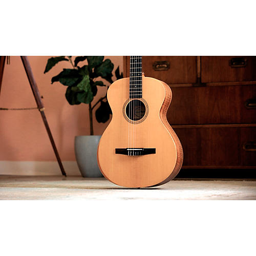 Taylor Academy 12e-N Limited-Edition Nylon-String Classical Acoustic-Electric Guitar Natural - musicians--Friend