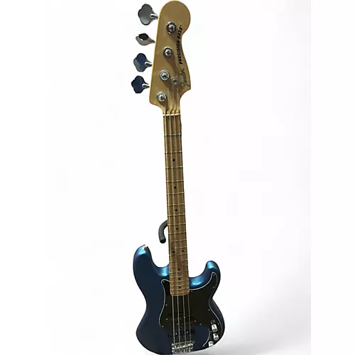 Used 2018 Fender American Performer Precision Bass SATIN LAKE PLACID BLUE Electric Bass Guitar SATIN LAKE PLACID BLUE - musicians--Friend