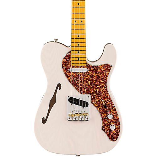 Fender American Professional II Telecaster Thinline Limited-Edition Electric Guitar Transparent Shell Pink - musicians--Friend