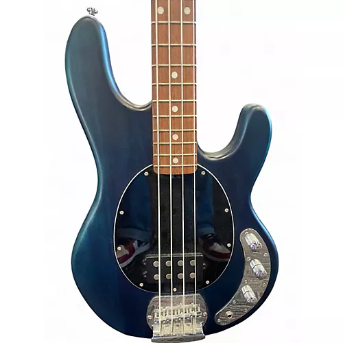 Used Sterling by Music Man Ray4 BLUE SATIN Electric Bass Guitar BLUE SATIN - musicians--Friend