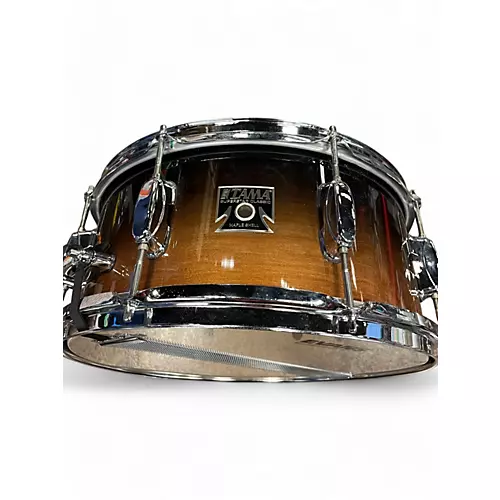 Used TAMA 12X6.5 Superstar Snare Brown Sunburst Drum Brown Sunburst 185 - musicians--Friend