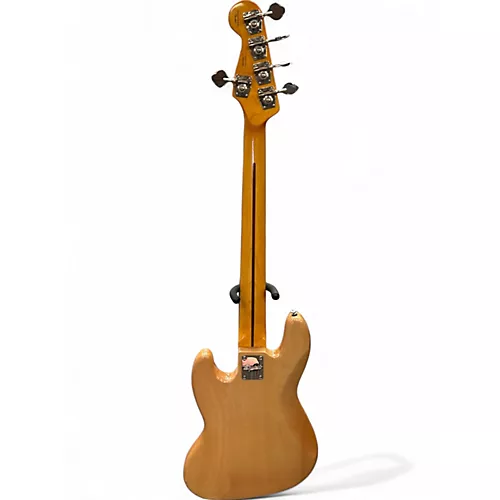Used Squier Classic Vibe 70s Jazz Bass  Natural Electric Bass Guitar Natural - musicians--Friend