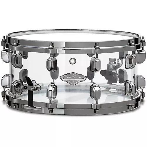 TAMA 50th Limited Starclassic Mirage Snare Drum 14 x 6.5 in. Crystal Ice - musicians--Friend