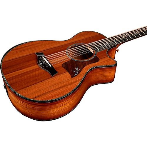 Taylor PS52ce Grand Concert 12-Fret 12-String Acoustic-Electric Guitar Shaded Edge Burst - musicians--Friend