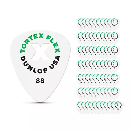 Dunlop Tortex Flex X Pick 1.0 mm 72 Pack - musicians--Friend