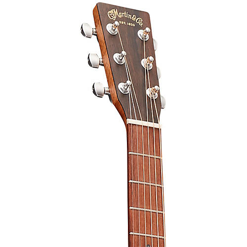 Martin DX2E Rosewood Left-Handed Dreadnought Acoustic-Electric Guitar Natural - musicians--Friend
