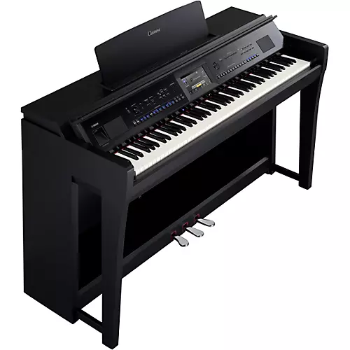 Yamaha Clavinova CVP-905 Console Digital Piano With Bench Polished Ebony - musicians--Friend