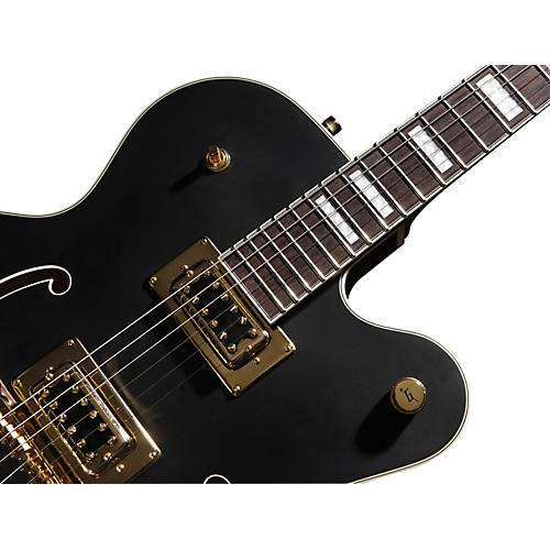 Gretsch Guitars G5191 Tim Armstrong Electromatic Hollowbody Electric Guitar Black - musicians--Friend