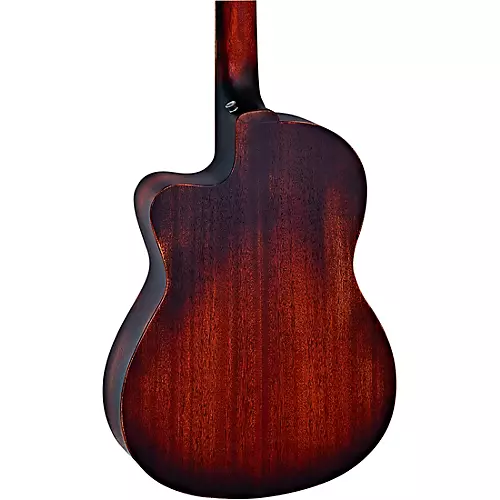 Ortega DSSUITE-C/E Nylon Acoustic-Electric Guitar Tobacco Brown Sunburst - musicians--Friend