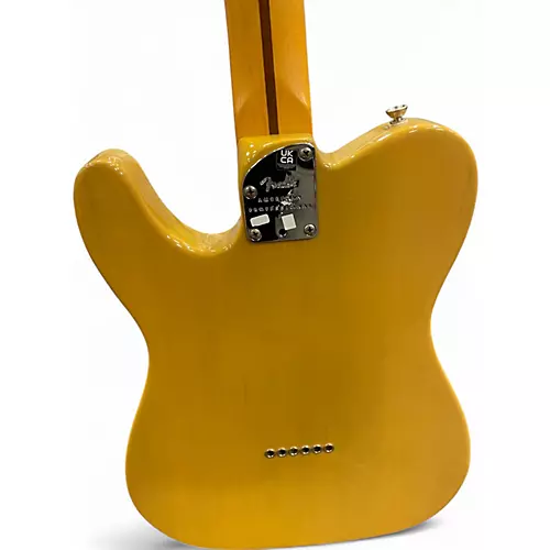 Used 2022 Fender American Professional II Telecaster Butterscotch Blonde Solid Body Electric Guitar Butterscotch Blonde - musicians--Friend