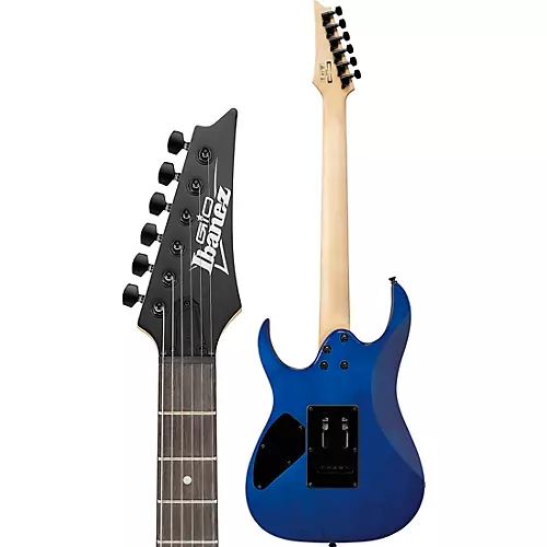 Ibanez GRG120QASP GRG Series 6-String Electric Guitar Transparent Blue Gradation - musicians--Friend