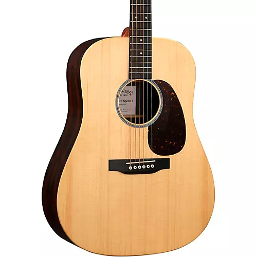 Martin X Series Special D-X2E Spruce-Rosewood HPL Acoustic-Electric Guitar Pack Natural - musicians--Friend