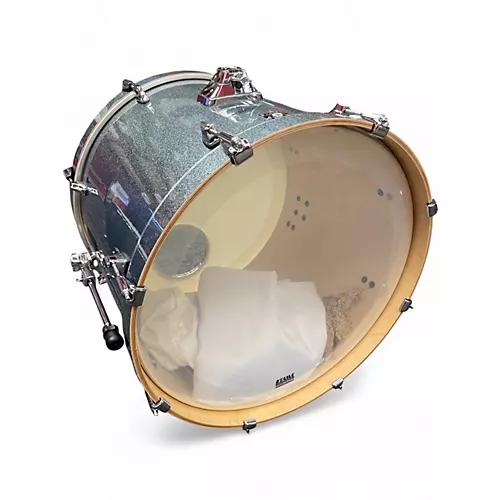Used TAMA 5 Piece superstar classic  Blue Drum Kit Blue - musicians--Friend