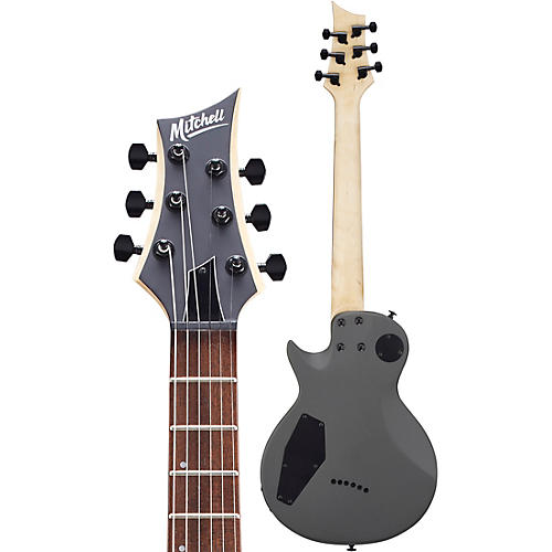 Mitchell MS100 Short-Scale Electric Guitar Charcoal Satin - musicians--Friend
