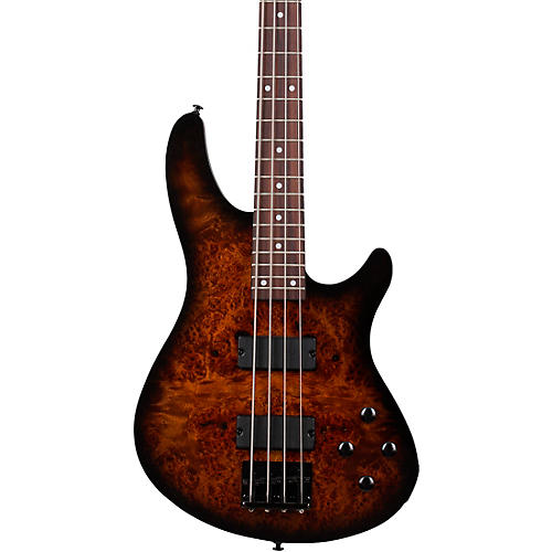 Schecter Guitar Research C-4 Standard Electric Bass Guitar Tobacco Burl - musicians--Friend