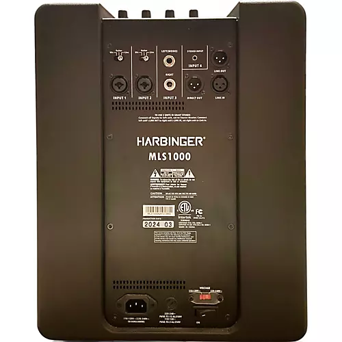 Used Harbinger MLS1000 Powered Speaker - musicians--Friend