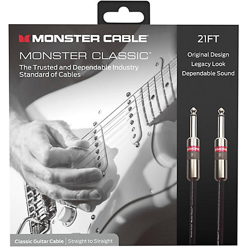 Monster Cable Prolink Classic Instrument Cable 3 ft. Black - musicians--Friend