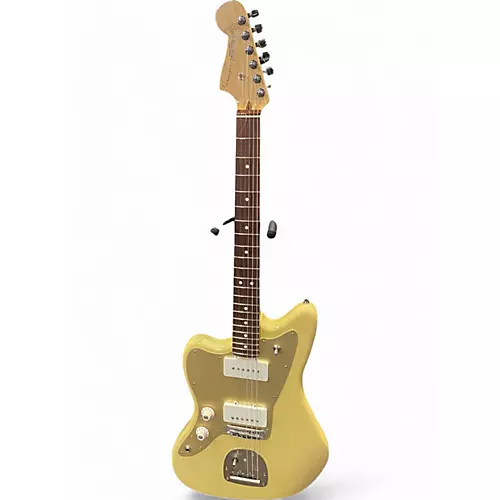 Used 2022 Fender Mod Shop Jazzmaster Trans Blonde Electric Guitar Trans Blonde - musicians--Friend