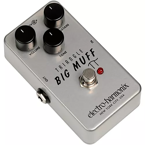 Electro-Harmonix Triangle Big Muff Pi Distortion/Sustainer Effects Pedal - musicians--Friend