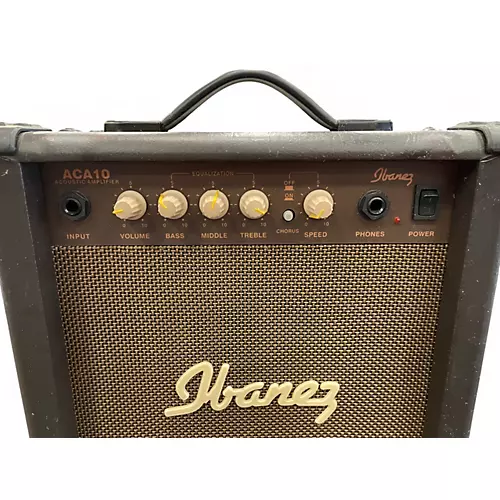 Used Ibanez ACA10 Battery Powered Amp - musicians--Friend