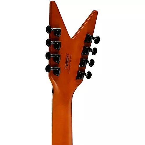 Dean ML Select 8-String Multi-Scale with Kahler Electric Guitar Satin Natural Black Burst - musicians--Friend