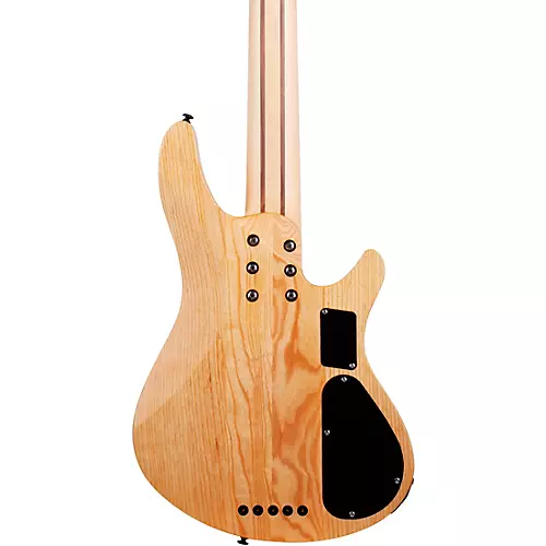 Schecter Guitar Research Reaper-5 Left-Handed Electric Bass Natural Satin - musicians--Friend