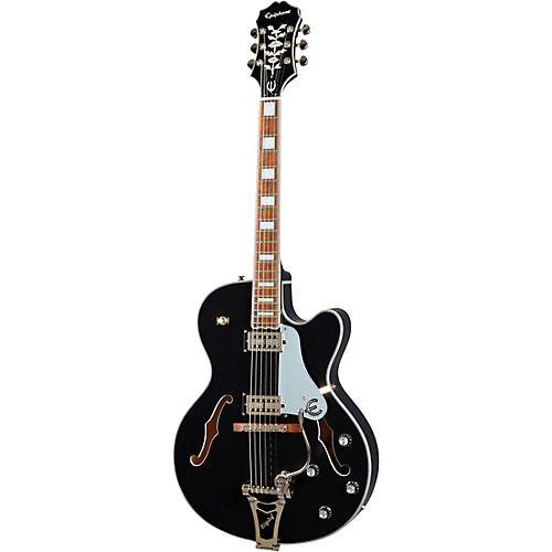 Epiphone Emperor Swingster Hollowbody Electric Guitar Delta Blue Metallic - musicians--Friend